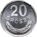 Polska PRL 20 Groszy 1980 – Stan Menniczy