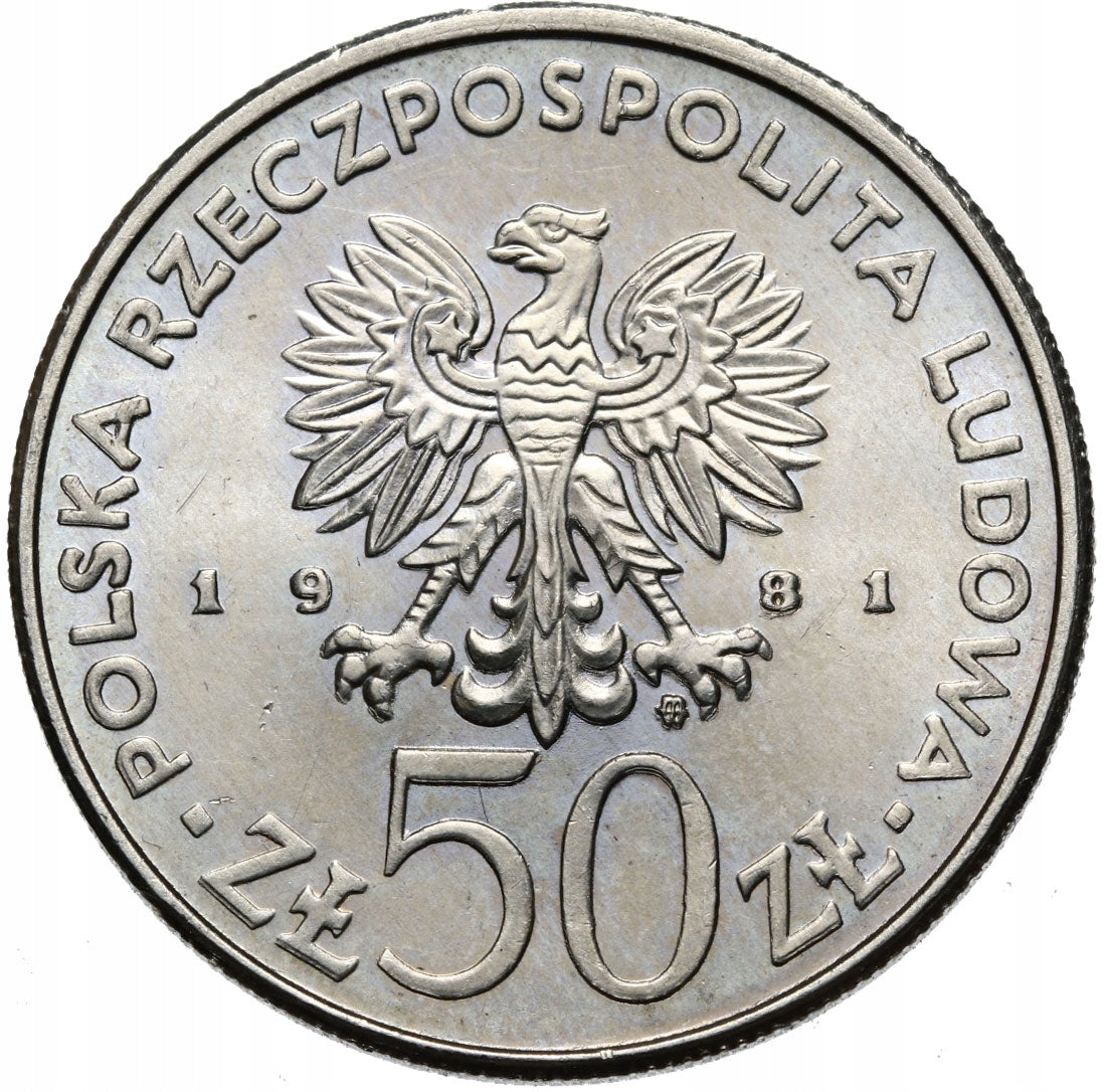 Polska 50 Złotych 1981 – Światowy Dzień Żywności FAO